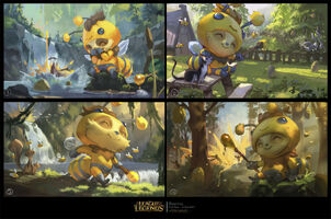 Kleine Biene Teemo Splash Konzept 01.jpg (665 KB) Kleine Biene Teemo Splash Konzept 01