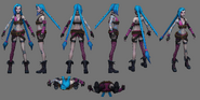 Jinx Model 2 (by Riot Artist Leroy Strauss)