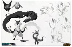 Pushing Foward The Art of Character Design: League of Legends Creates  Kindred