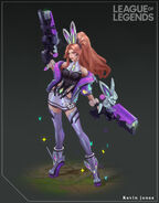 Battle Bunny Miss Fortune Model 1 (by Riot Artist Kevin Jones)