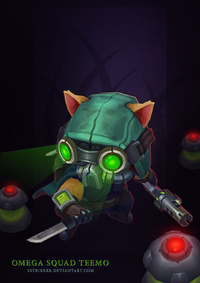 Omega Squad Teemo Model 2 (vom Riot-Künstler Cody 'Sstrikerr' Bunt)