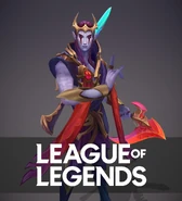 Nightbringer Aphelios Model 6 (by Riot Artist Liem Nguyen)