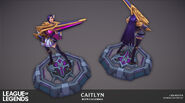 Battle Academia Caitlyn Model 1 (by Riot Artist Liem Nguyen)