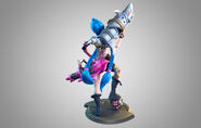 Jinx Statue Model 2 (by Riot Artists DragonFly Studio)