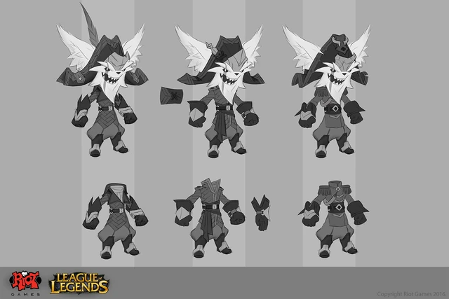 Concepto de Kled 17 (por la artista de Riot, Anna 'Newmilky' Nikonova)