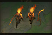 Infernal Diana Concept (by Riot Artist Elena 'Hellstern' Bespalova)