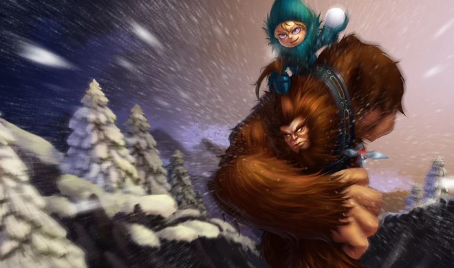 Nunu et Willump sasquatch