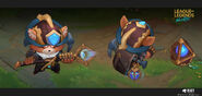 Hexplorer Teemo "Wild Rift" Concept 1 (by Riot Contracted Artist Moxuan Zhang)