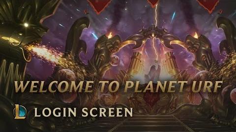 Welcome to Planet Urf - ekran logowania