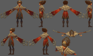 Taliyah Model 1 (by Riot Artist Willem 'Tokkelossie' van der Schyf)