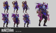 Dark Star Zed "Legends of Runeterra" Concept 1 (by Riot Contracted Artists Kudos Productions)