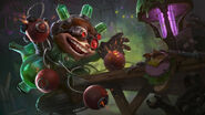 Mad Scientist Ziggs "Bombs: A Tribute" Illustration (by Riot Contracted Artists Grafit Studio)