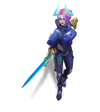 Fiora LunarBeast (Sapphire)