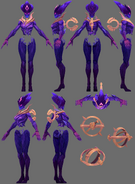 Dark Star Orianna "Wild Rift" Model