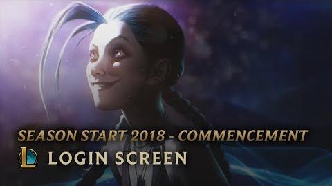 Season Start 2018 - Commencement - Login Screen