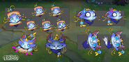 Yuumi Emotes Concept 2 (by Riot Artist Oussama Agazzoum)