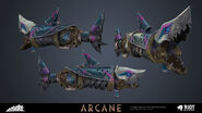 Jinx "Arcane" Model 7 (by Riot Contracted Artists Fortiche Productions)