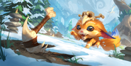 Gnar "Legends of Runeterra" Illustration (by Riot Contracted Artists SIXMOREVODKA)