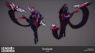 Coven Evelynn Model 3 (by Riot Artist Liem Nguyen)