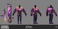 Prestige Empyrean K'Sante Model 2 (by Riot Contracted Artist Joey Zhang)