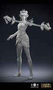 Porcelain Lux "A Hero Awakens" Model 2 (by Riot Contracted Artists IDEOMOTOR Studio)