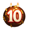 10 Year Chocolate Orb reward during the 10th Anniversary Event