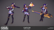 Battle Academia Caitlyn Model 2 (by Riot Artist Liem Nguyen)