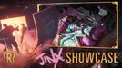 Jinx Champion Showcase Gameplay - Legends of Runeterra