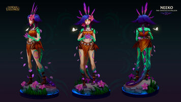 Neeko Model 2 (vom Riot-Künstler Daniel 'Skekses' Orive)