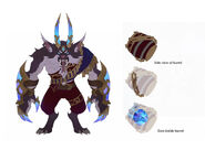 Winterblessed Warwick Concept 3 (by Riot Artist Julia Nguyen)