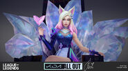 K/DA ALL OUT Ahri Model 3 (by Riot Artist Kylie Jayne Gage)