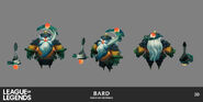 Shan Hai Scrolls Bard Model 2 (by Riot Contracted Artist Kudos Productions)