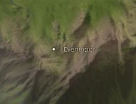 Evenmoor map