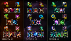 League of Legends - Runes And Masteries