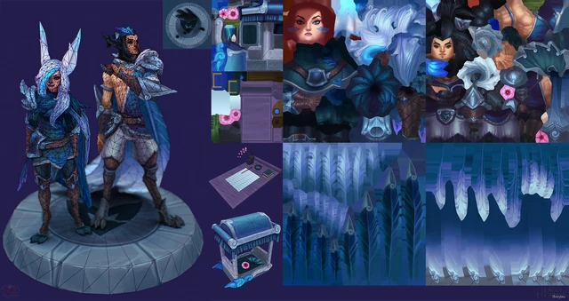 Model SSG Xayah i Rakana 1 (autor: Yekaterina Bourykina)