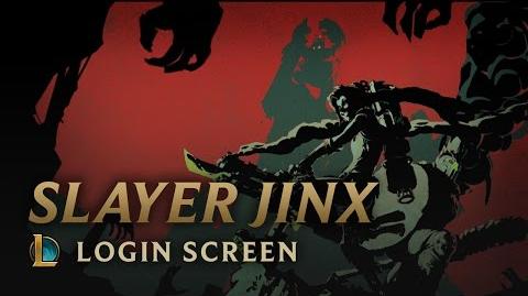 Slayer Jinx - Login Screen