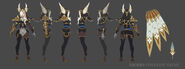 Broken Covenant Xayah Concept 3 (by Riot Contracted Artist Citemer Liu)