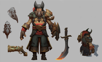 Gangplank Classic Model Paintover