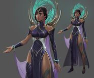 Karma "Awaken" Concept 1 (by Riot Artist Jason Chan)