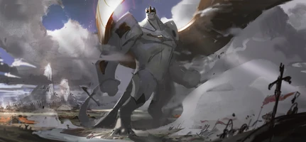 Galio Update Splash Konzept 2 (vom Riot-Künstler Victor Maury)