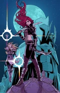 Katarina "Katarina Comic" Issue 2 Cover (by Riot Contracted Artist Rebekah Isaacs)