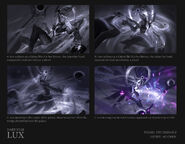 Dark Cosmic Lux Splash Concept 1 (by Riot Artist Bo Chen)