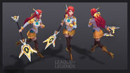 Battle Academia Lux Prestige Edition Model 2 (by Riot Artists Sylph Pang and Tommy Gunardi Teguh)