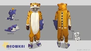 Meokai Onesie Concept 1 (by Riot Artist Alexandra Cohen)