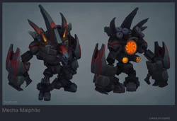 wallpapers Mecha Malphite Chroma mecha league of legends wiki fandom