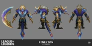 Dawnbringer Renekton Model 2 (by Riot Contracted Artist Kudos Productions)