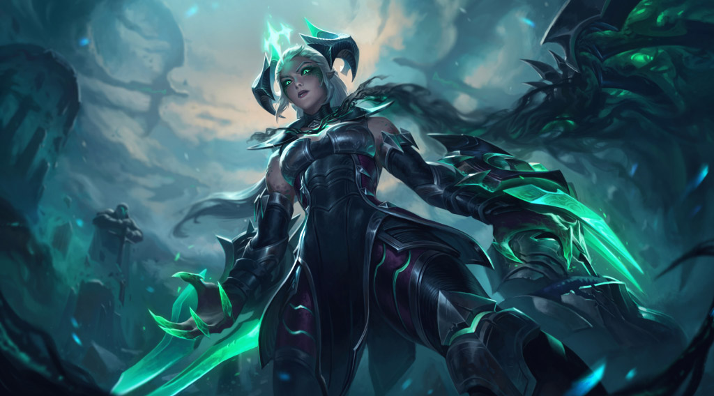 ice drake shyvana splash art