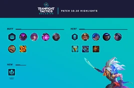 TFT 10.10 Patch Highlights