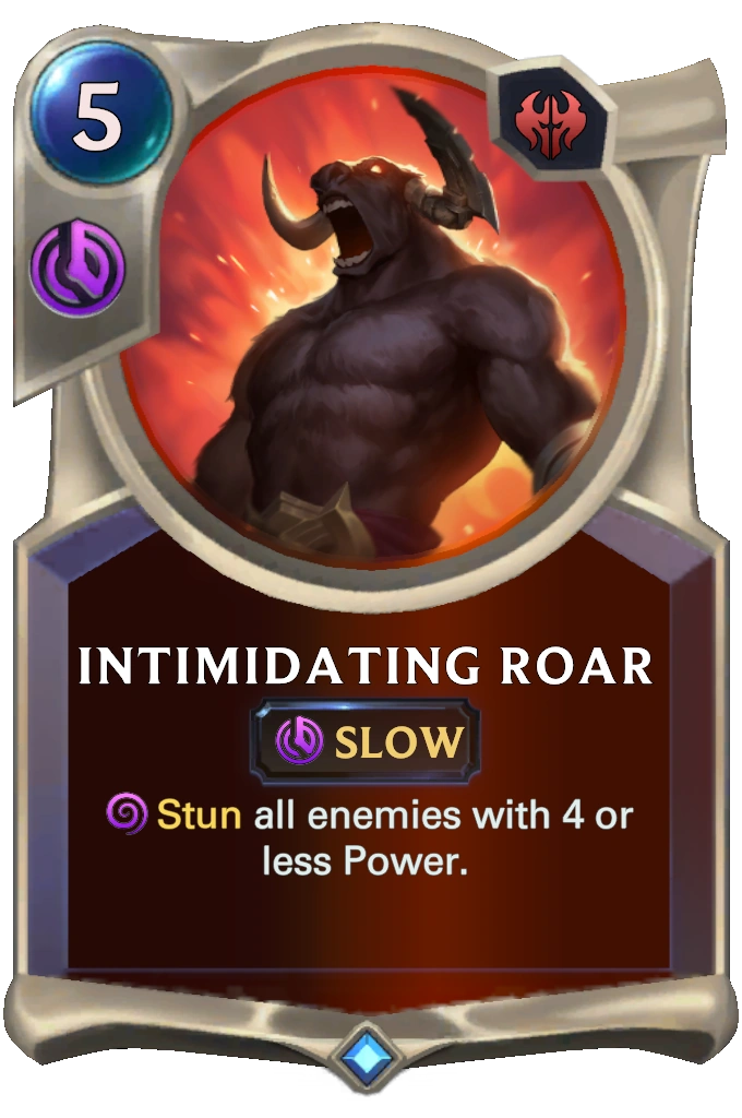Intimidating Roar (Legends of Runeterra) | League of Legends Wiki | Fandom