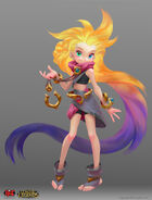 Zoe Concept 42 (by Riot Artist Anna 'Newmilky' Nikonova)